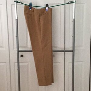 Talbots Camel Pants w/pockets and Belt Loops
